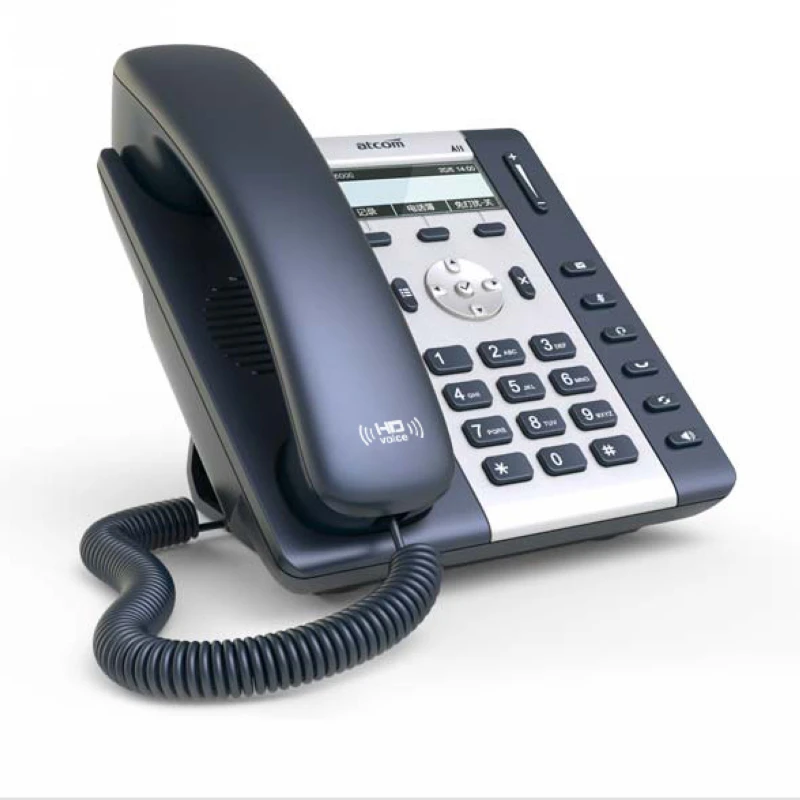 Беспроводной VOIP телефон с wifi 3 sip линии бизнес Настольный IP |