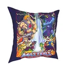 Наволочка на подушку Властелины Вселенной, модная наволочка с героями мультфильмов 80-х