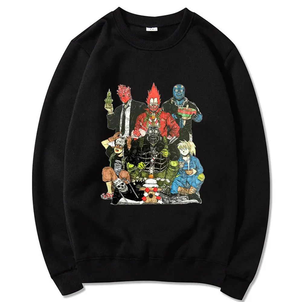 

Парная одежда Аниме Dorohedoro спортивный костюм оверсайз хлопковая одежда для пары Всесезонная Высококачественная удобная повседневная Уличн...