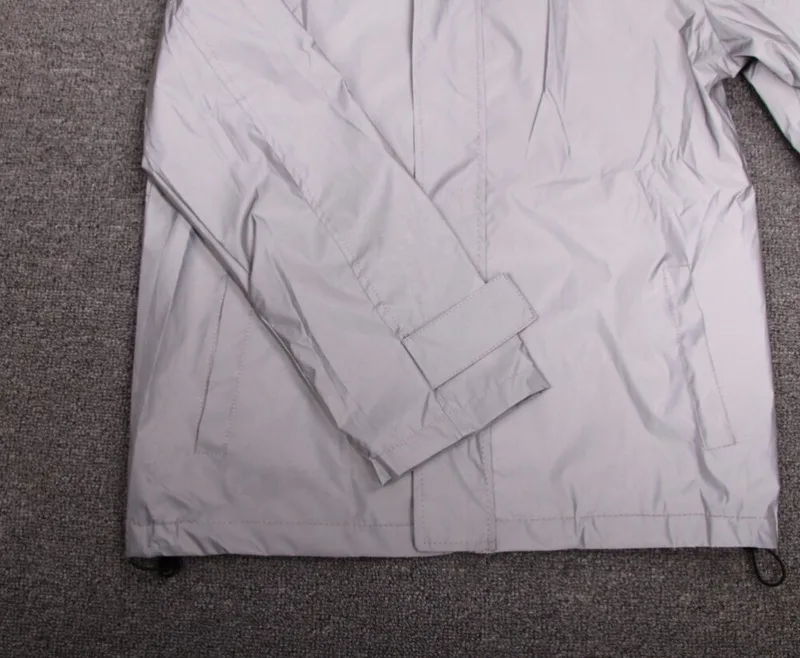 Светоотражающие куртки для мужчин и женщин тонкая ветровка зимняя куртка пальто