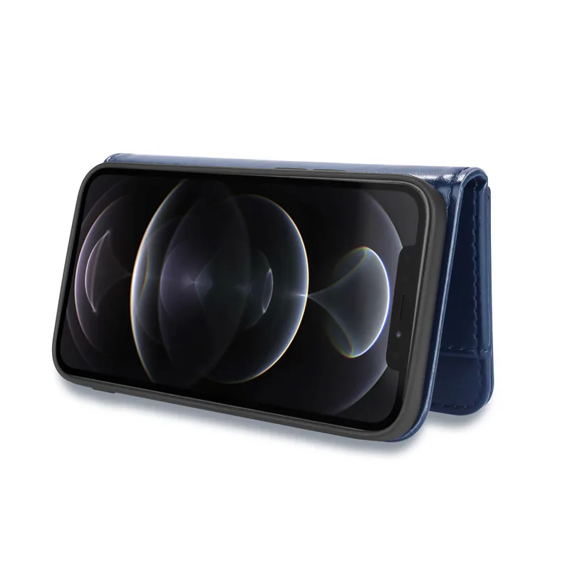 flip cover wallet card slot leather kickstand for apple iphone 12 pro max mini case 5g shockproof phone case coque fundas luxury free global shipping