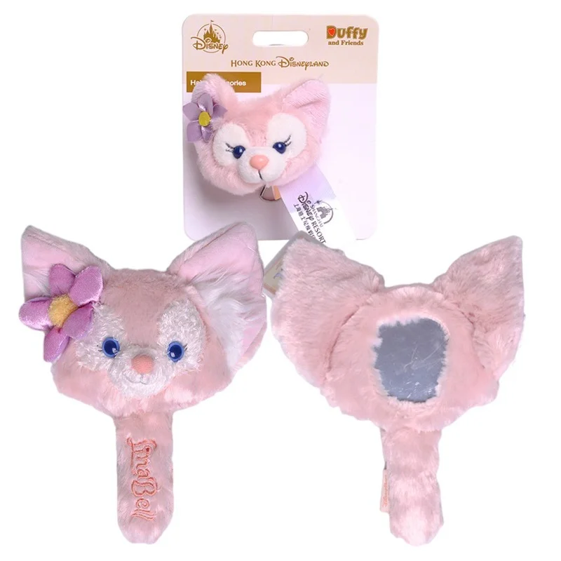 

Плюшевые игрушки из мультфильма Disney, плюшевое зеркало для макияжа в виде животных, милые плюшевые игрушки для девочек, подарочные наряды