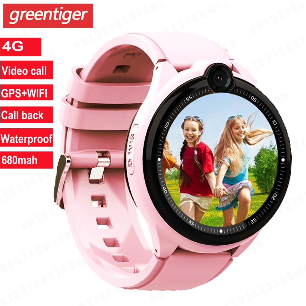 Детские Водонепроницаемые Смарт часы с GPS трекером и функцией SOS|Смарт-часы| |