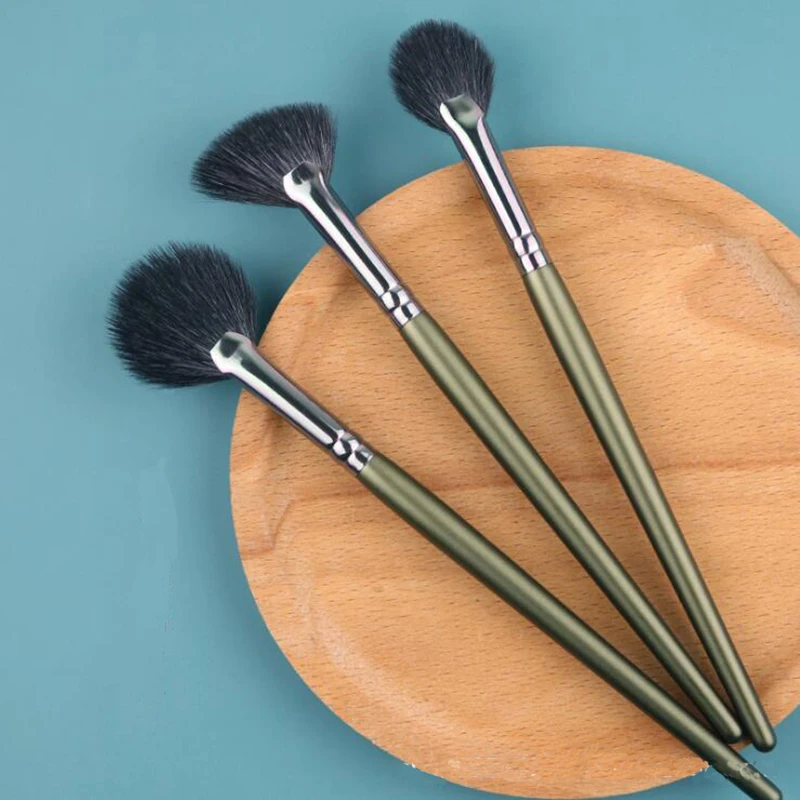Professional Makeup Brushes Wood Handle Eyeshadow Eyebrow Eyeliner Blending Brush Eye Shadow Powder Smudge | Красота и здоровье