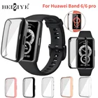 Чехол для часов Huawei Band 66 pro, Мягкий защитный чехол из ТПУ для Huawei Honor Band 6, силиконовый полноэкранный защитный чехол