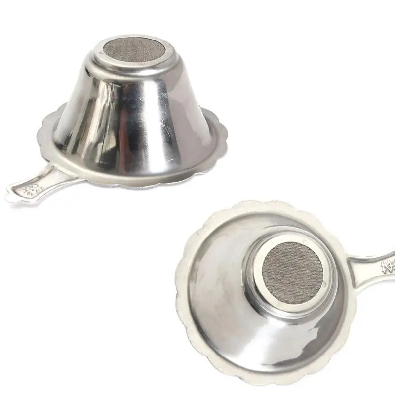 

304 Stainless Steel Reusable Tea Infuser Tea Strainer Teapot Loose Tea Leaf Spice Tea Filter Kitchen Accessories Handle Clip