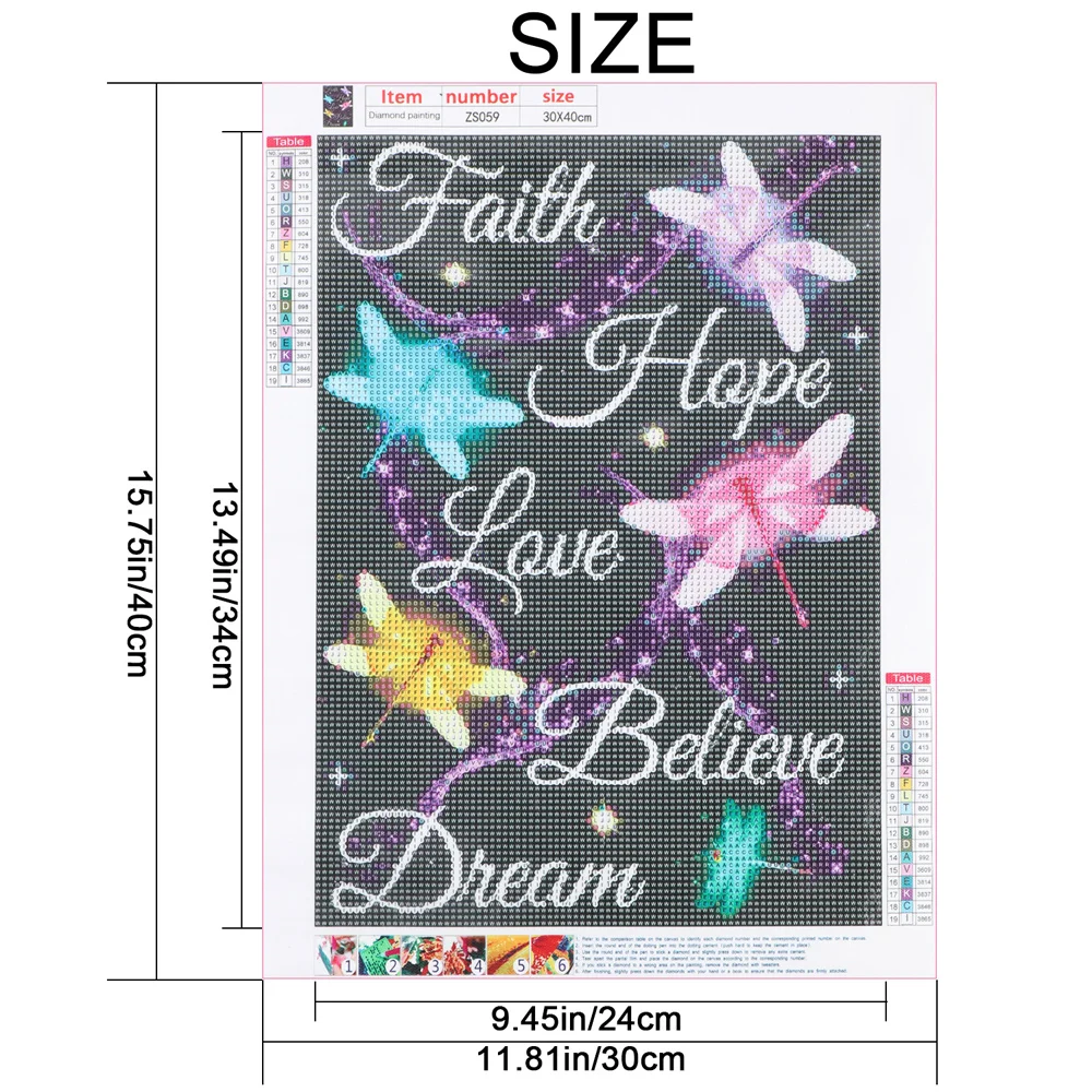 Набор для алмазной живописи со стрекозой комплект вышивки крестиком с