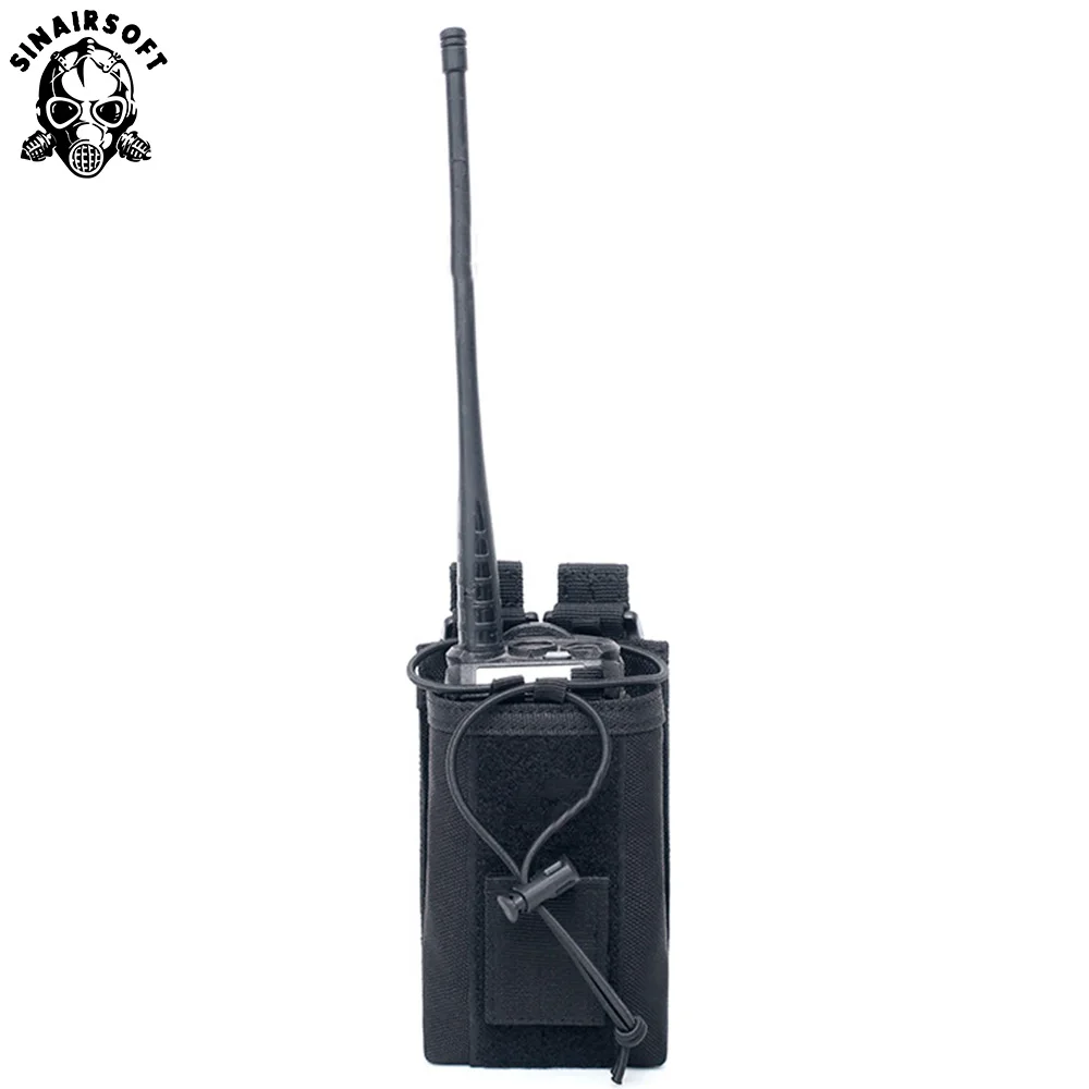 Сумка рация SINAIRSOFT камуфляжная аксессуар сумка на пояс универсальная уличная для