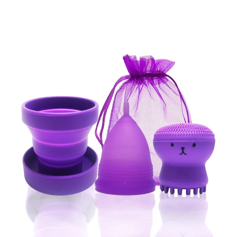 

Feminine Hygiene Menstrual Cup Medical Silicone Copo Menstrual de Silicone Medica Period Cup Reusable Menstruation Collector