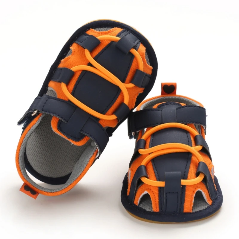 

Summer Baby Shoes Newborn Girls Boys Sandals PU Soft Sole Flat Casual Beach Shoes Infant Non-Slip First Walkers Toddler 0-18M