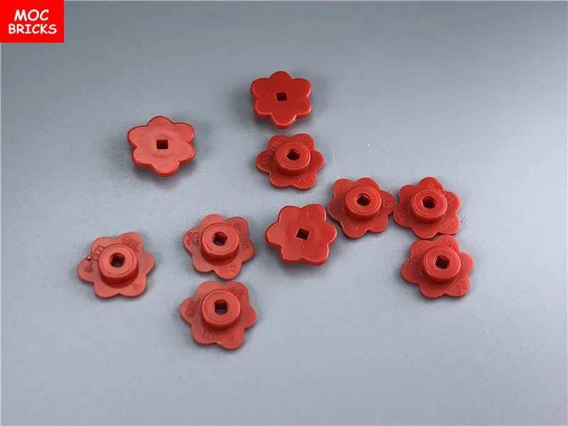 200 шт./лот MOC кирпичи сделай сам растительный цветок маленький стебель подходит