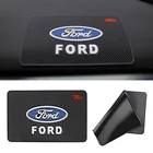 1 шт. автомобильный нескользящий коврик для интерьера приборной панели телефона ПВХ Противоскользящий липкий гелевый коврик для Fords Focus 2 3 1 MK2 MK3 MK1 Fusion Mondeo