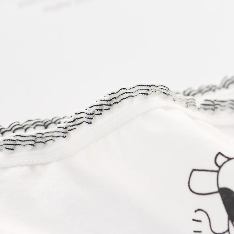 Трусики для девочек размера плюс милые трусики с рисунком коровы из молока