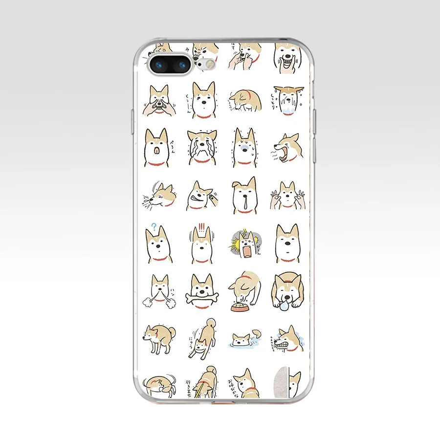 Силиконовый чехол 049FG Brushwood Doge Сиба ину Inu с забавной собакой мягкий ТПУ для Apple