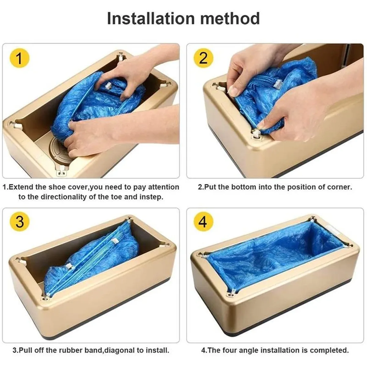 

Automatic Shoe Covers Machine Home Office One-time Film Machine Foot Set New Shoes