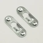 20 шт.компл. вешалки с отверстиями для ключей железная подвесная пластина Оборудование для зеркальной картины маслом картины рамы DIN889