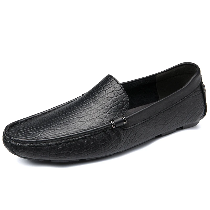 

Новые деловые повседневные Формальные кожаные туфли мужские лоферы повседневные универсальные одношаговые туфли Мужская зимняя обувь