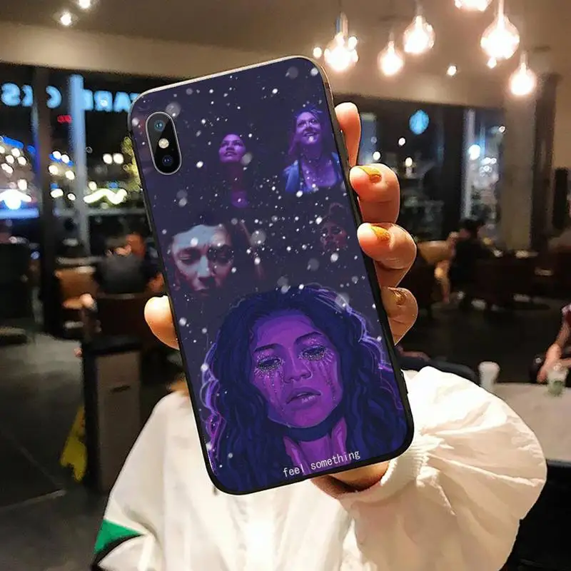 

American TV Series Euphoria Phone Case for iPhone 11 12 pro XS MAX 8 7 6 6S Plus X 5S SE 2020 XR