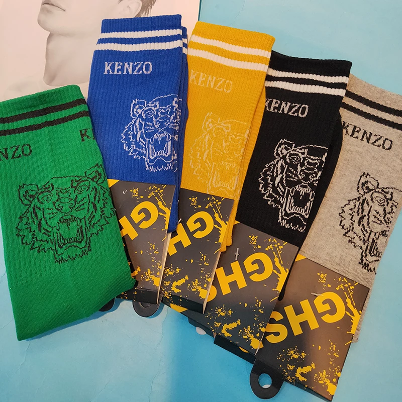 

5 пар детских носков высокого качества осень-зима Athlete хлопковые футбольные велосипедные спортивные носки жаккардовые удобные нескользящи...