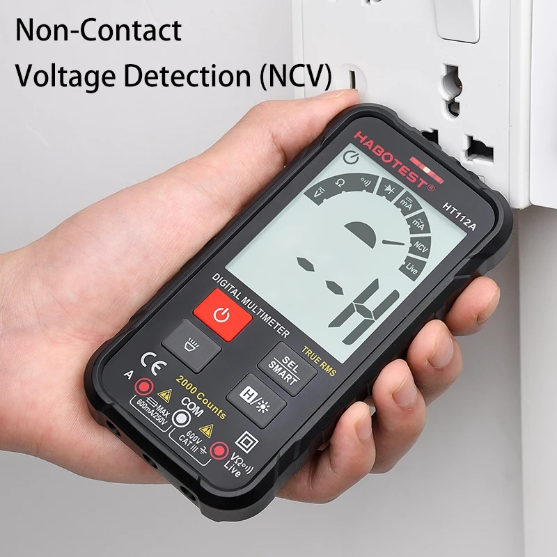 Высокоточный Профессиональный умный мультиметр Мини Цифровой Автомобильный