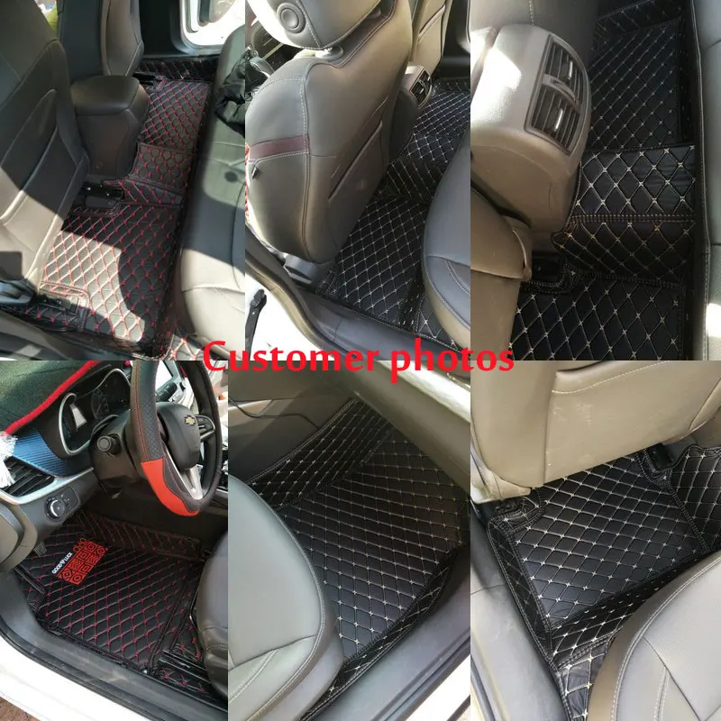 Автомобильные коврики для Mercedes Benz A C W204 W205 E W211 W212 W213 S class CLA GLC ML GLE GL однослойный