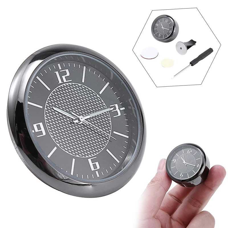 Автомобильные часы с орнаментом автомобильные вентиляционными отверстиями на