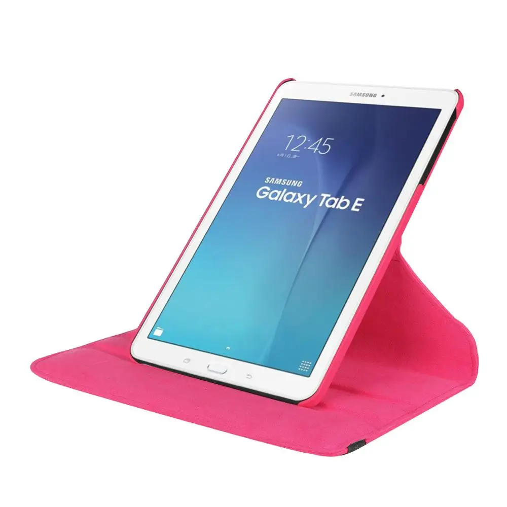 Для Galaxy Tab E SM-T560 SM-T561 360 Вращающийся Кожаный чехол-подставка чехол для планшета для samsung Galaxy Tab E 9,6 T560 T561