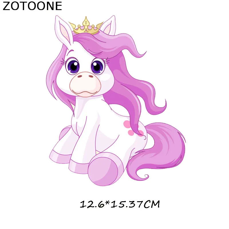 Нашивки с единорогом для самостоятельного нанесения тепла наклейки на одежду