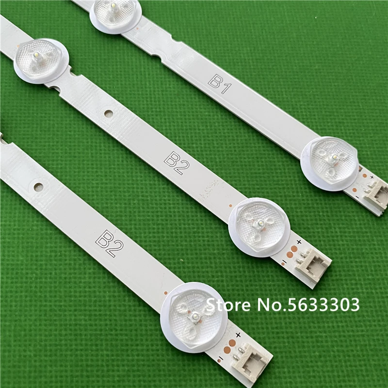 Новинка комплект подсветки для LG 6916L-1438A B1 6916L-1437A B2 32LN5400 32LN577S 1 = 3 шт. (1 7 светодиодов)