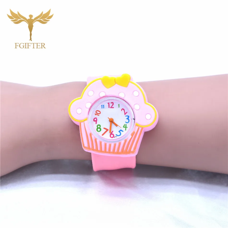 house Watches Мультфильм Принцесса часы для девочек розовый Relojes резиновые часы милый ребенок подарки игрушки детские часы - Color: house Watches