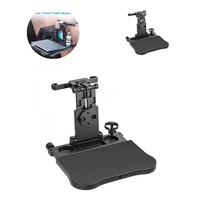 excellent compact space saving headrest mount travel table board for laptop car seat back tray car travel table board