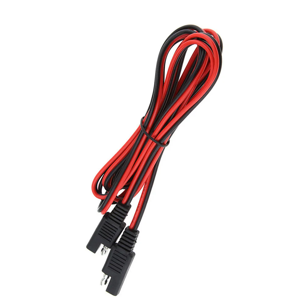 2 м медные АДАПТЕРНЫЕ кабели для солнечных батарей 18AWG SAE штекер удлинитель|Кабели