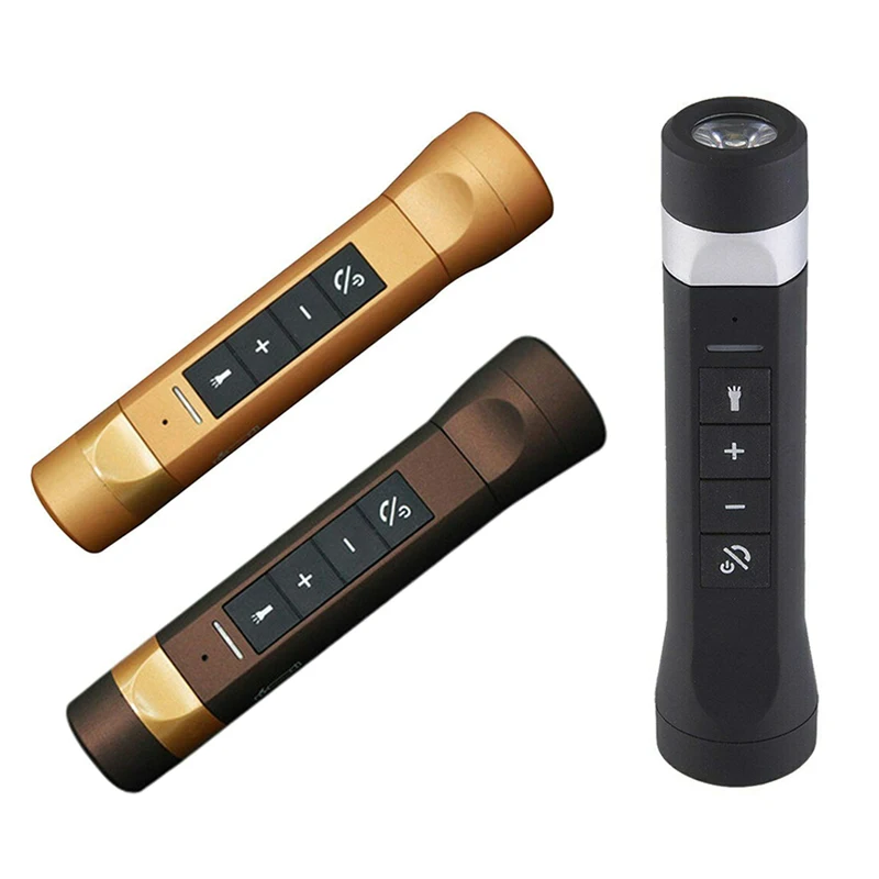 4 в 1 многофункциональный фонарик беспроводной Bluetooth динамик мобильный Банк