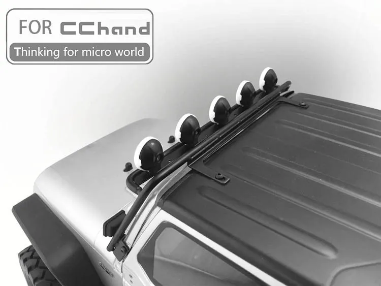 Новый металлический верхний кронштейн лампы для CC HAND Axial SCX10 JK 90027 90028|Детали и
