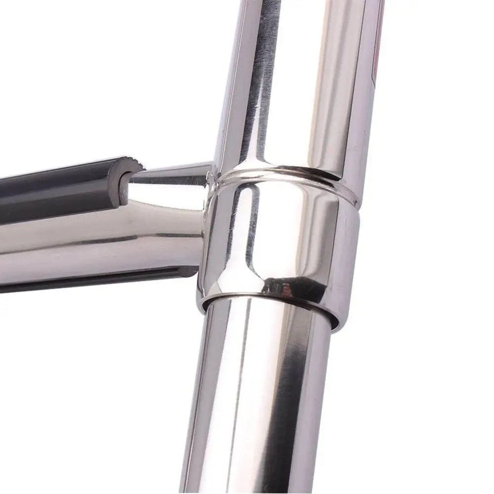 4-ступенчатая 316 морская лестница из нержавеющей стали для яхты телескопическая