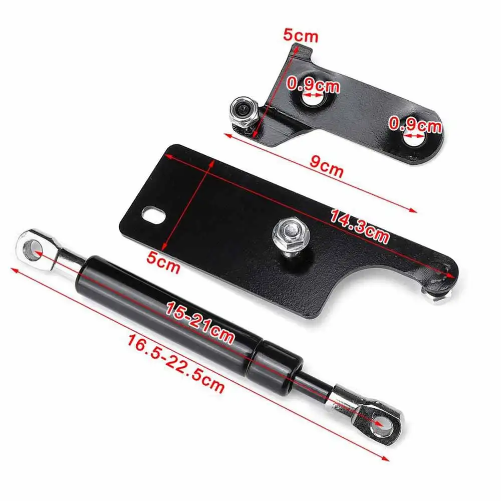 

Gas Shock Absorber Struts Pickup Tailgate Stainless Steel For Toyota Hilux GUN125 Revo Rear Hood Gas Shock Forklift Shock Mounts
