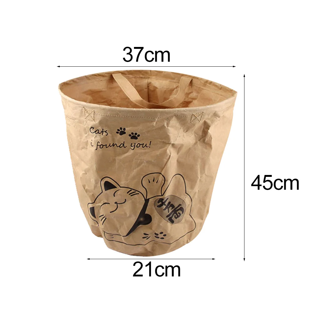 Outdoor Cat Carrying Cage 2 Layer Pet Carrier Bag Kraft Paper Sided Travel for Environmental Protection Tote | Дом и сад