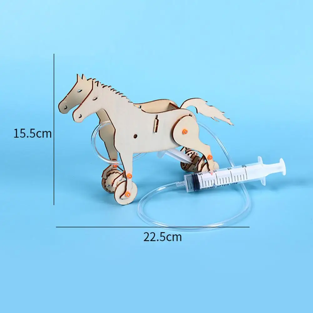 

Science Production Mechanical Horse Toys Develop Patience Increase Concentration Material Kits Funny Inventions Toy