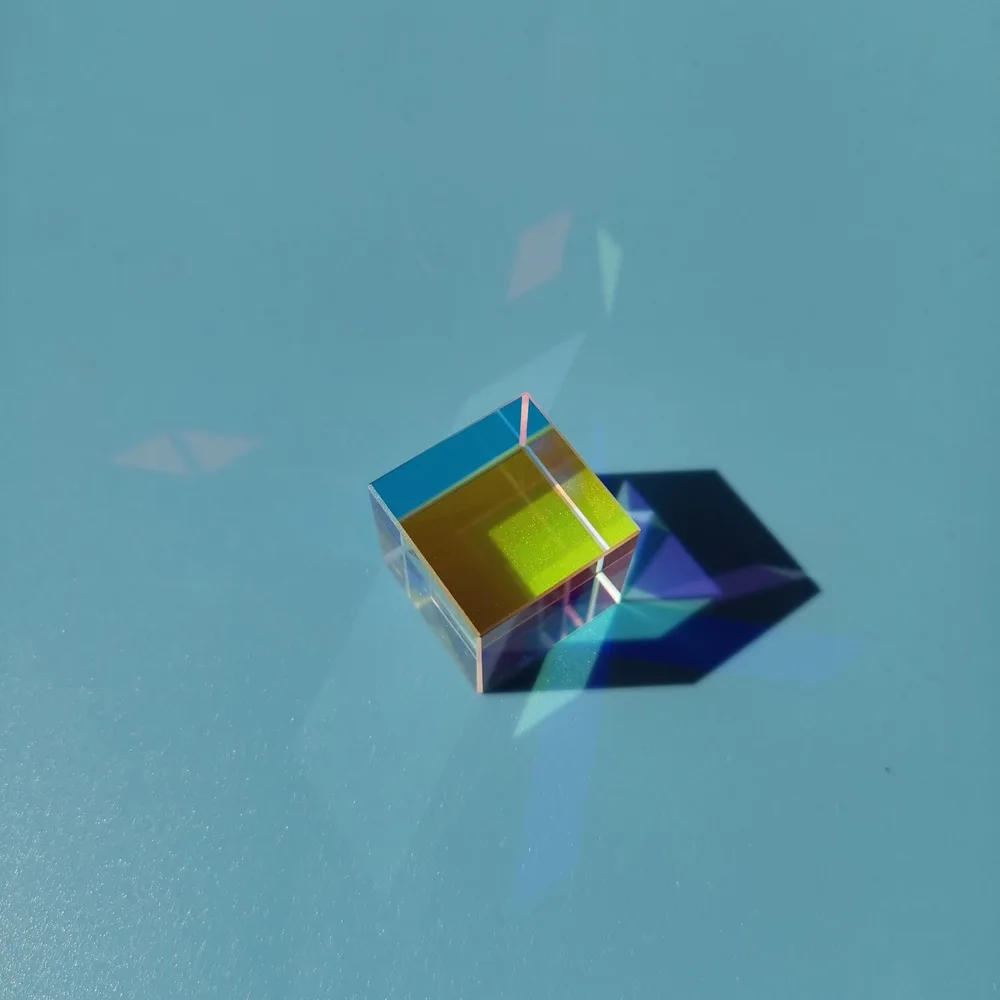 Призма Шестигранная яркая 10*10*10 мм/0 39 дюйма Xcube Подарочная оптическая детская