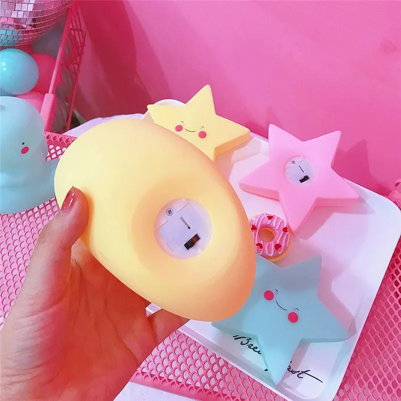 Высококачественный светодиодный настольный ночной мини-светильник в форме