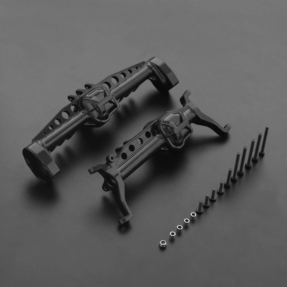 Сменная металлическая передняя и задняя осевая Оболочка Чехол для 1/10 Axial SCX10 III