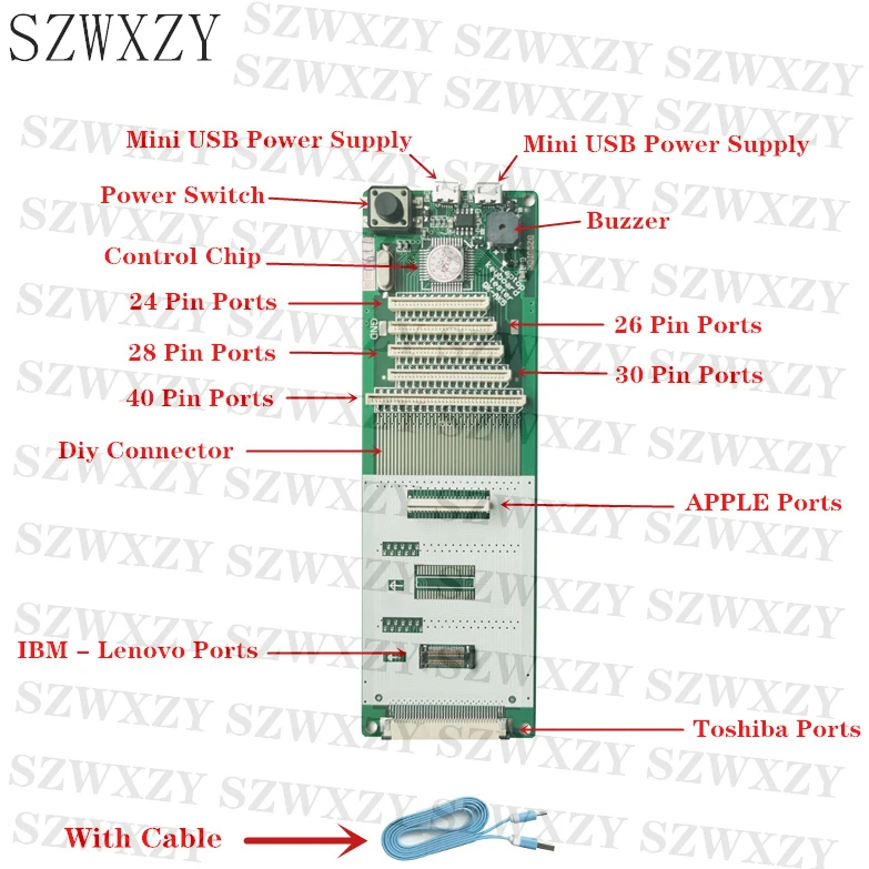 SZWXZY QK-AK5 ноутбук прибор для проверки клавиатуры испытательная машина инструмент