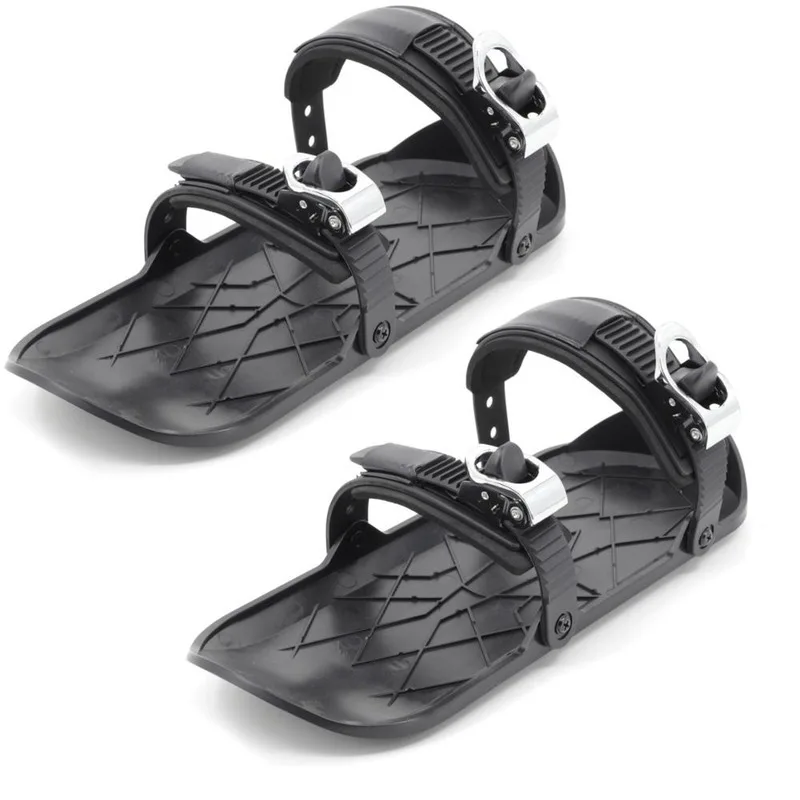 

New Mini Ski Skates for Snow The Short Skiboard Snowblades High Quality Adjustable Bindings Portable Skiing Shoes Snow Board
