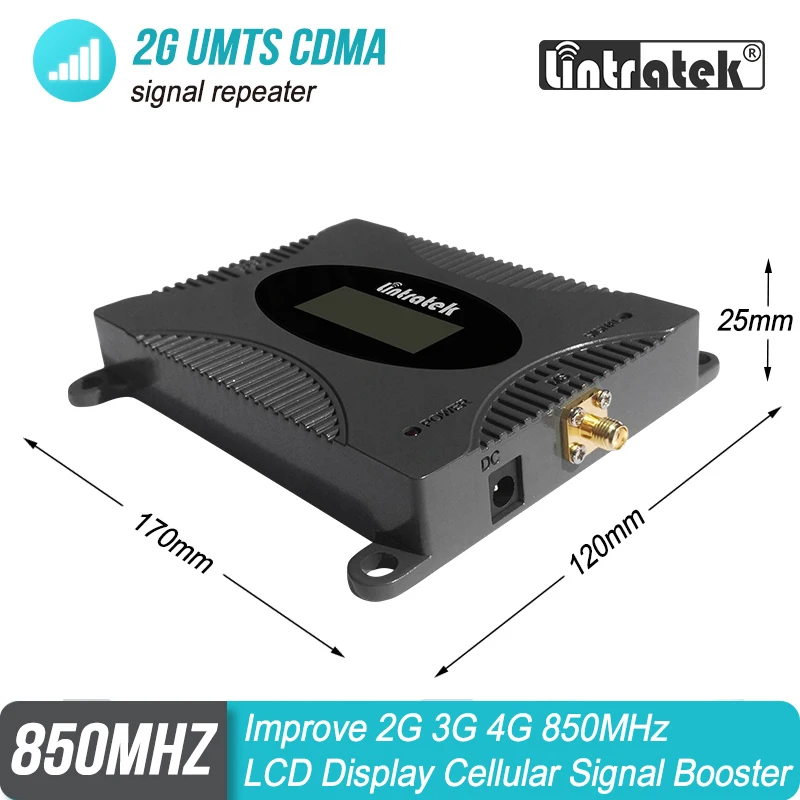 Повторитель сигнала сотовой связи CDMA GSM UMTS 850 МГц 2G/3G/4G Band 5 мобильный телефон