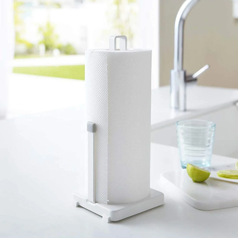 Вертикальный держатель бумаги для кухни железная стойка металлический