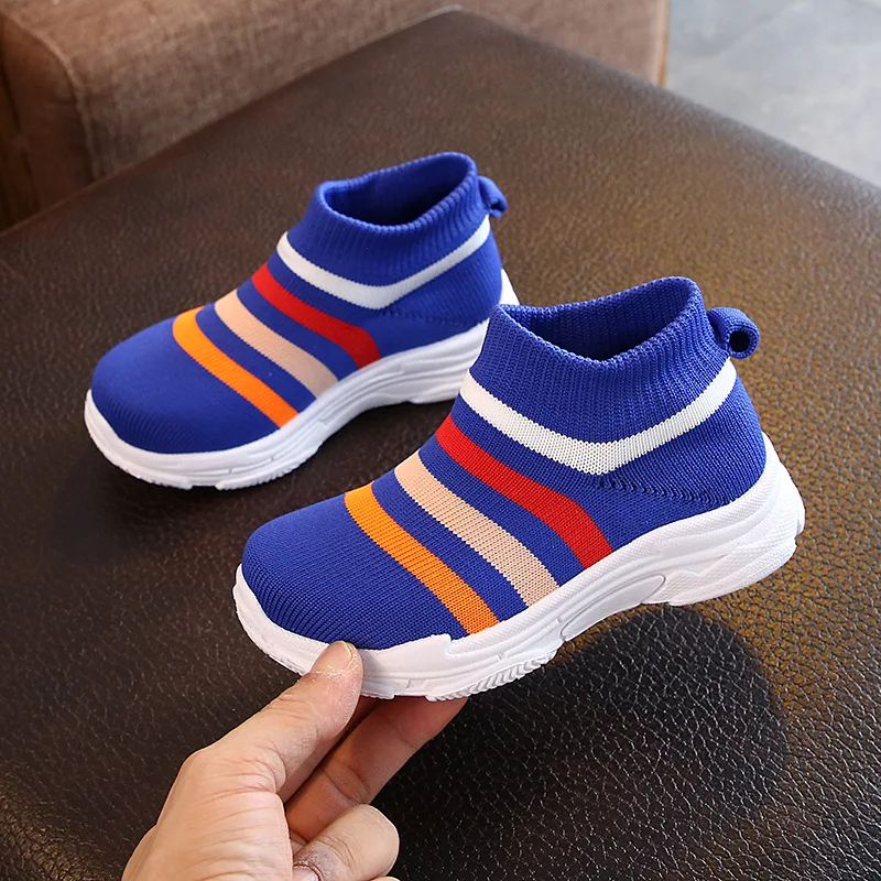 Kids Shoes Sock Sneakers Net Mesh Breathable Leisure Child Sports Running Boys Infant Toddler Girls Sneaker Spring/autumn | Детская