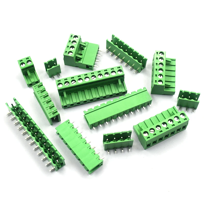 

5set KF2EDGK 5.08mm Plug-in terminal block pcb connector 2P 3P 4P 5P 6P 7P 8P 9P 10P 12P Pluggable Through Hole Terminal