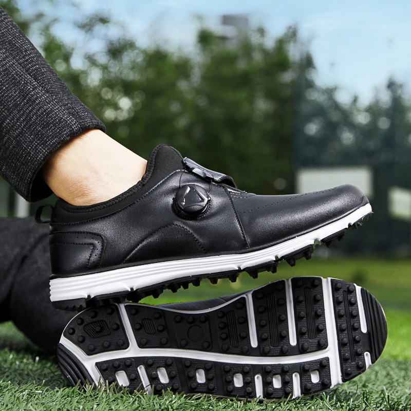 Shoes Men Fast Laces Training Sneakers Anti Slip Spikeless G