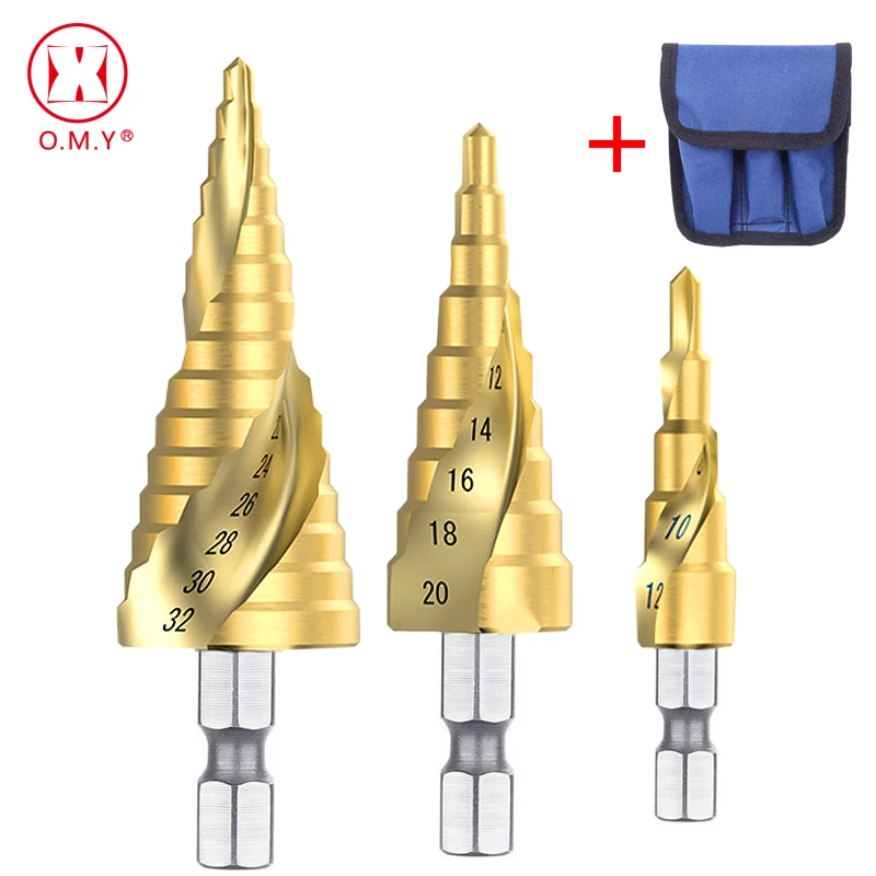 3 шт. 4 12/20/32 мм спиральное Рифленое центральное сверло твердосплавное мини