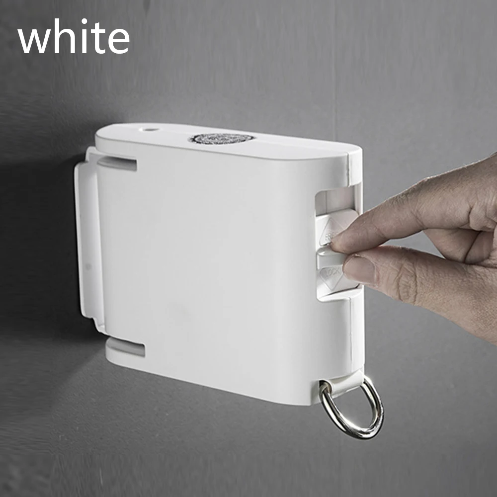 

4.2m Clothesline Retractable Laundry Dryer With Lock Switch Durable TPU Tape Drying Rack Hanger Indoor Outdoor Laundry Products